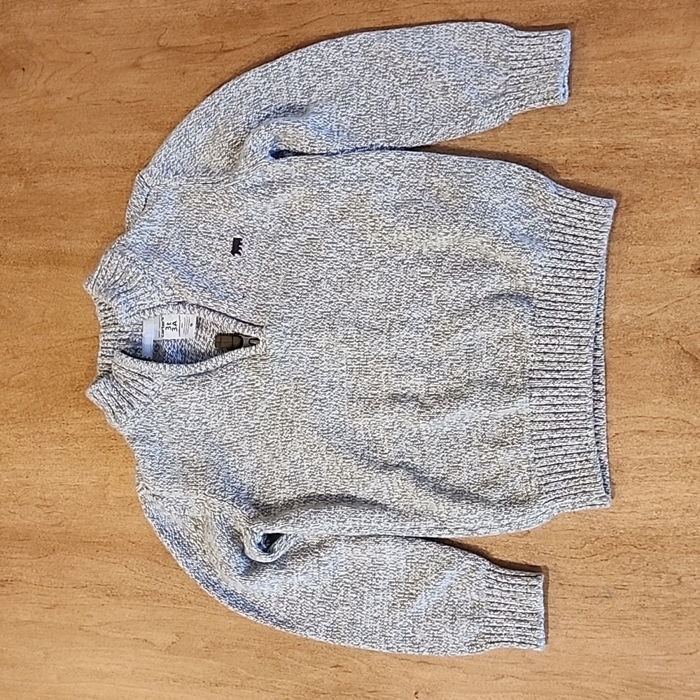 Carter's Quarter Zip Sweater, Boys Size 3T